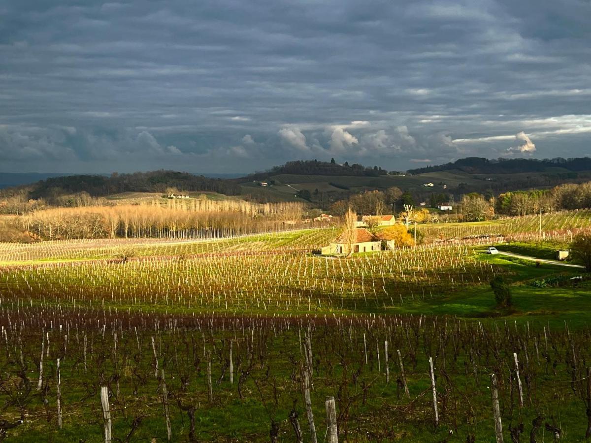 Les Vignes Villa Pomport Esterno foto